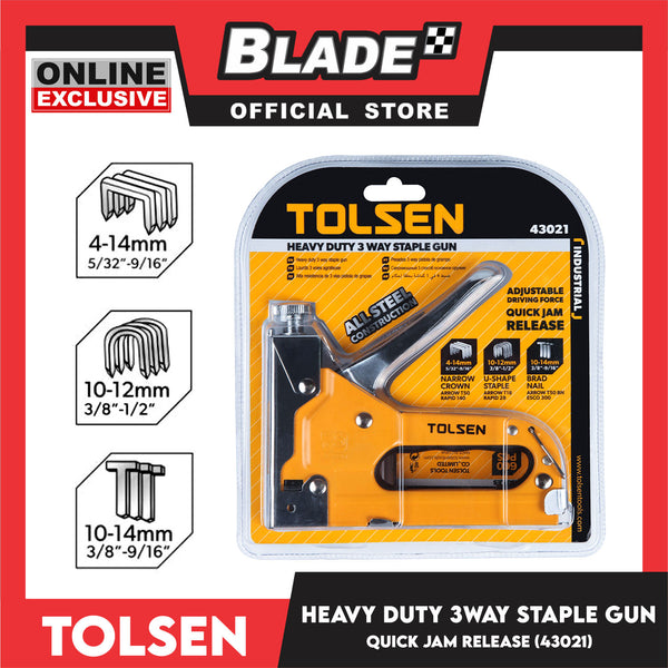 Tolsen Heavy Duty 3 Way Staple Gun 43021
