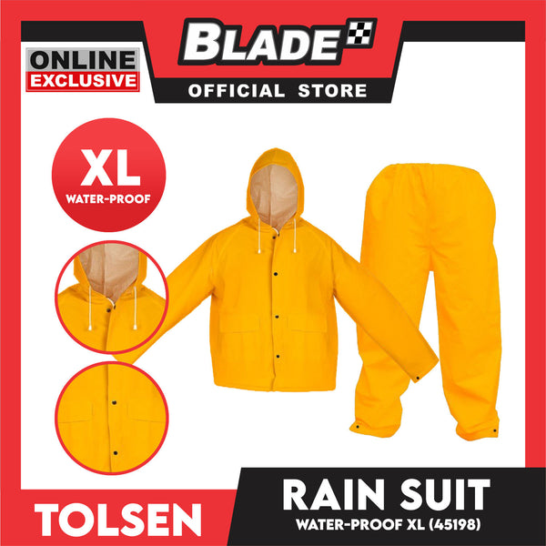 Tolsen Rain Suit Jumper With Hood XL 45198