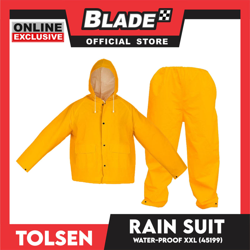 Tolsen Rain Suit Jumper With Hood XXL 45199