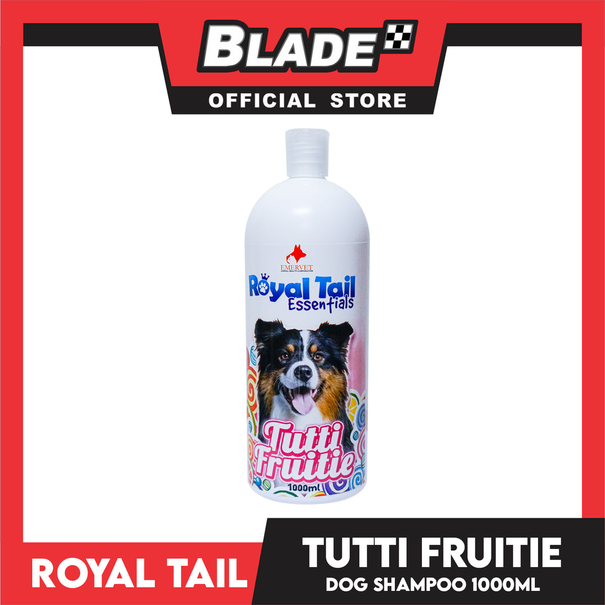 Royal Tail Essentials Dog Shampoo (Tutti Fruitie) 1 Liter