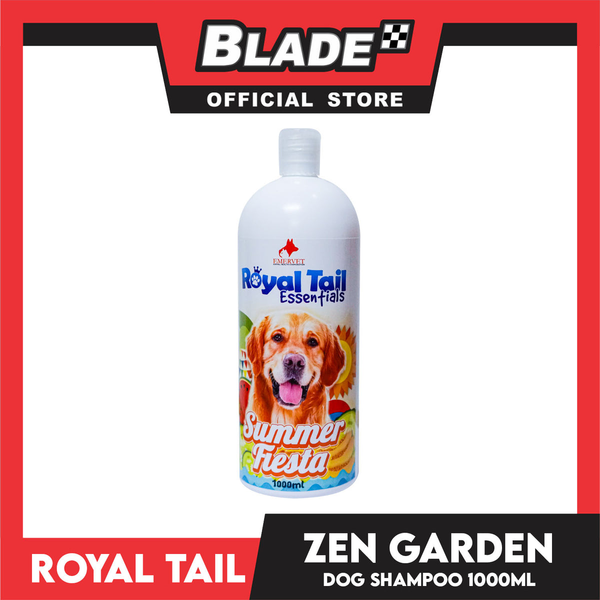 Royal Tail Essentials Dog Shampoo (Summer Fiesta) 1 Liter