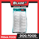 Prima Food Classic Line 700g (Lamb And Rice or Lamm And Reis) For Adult Dogs Of All Ages, Dog Dry Food