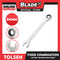 Tolsen Fixed Combination Rachet Spanner 24mm Chrome Plated And Satin Finish 15220