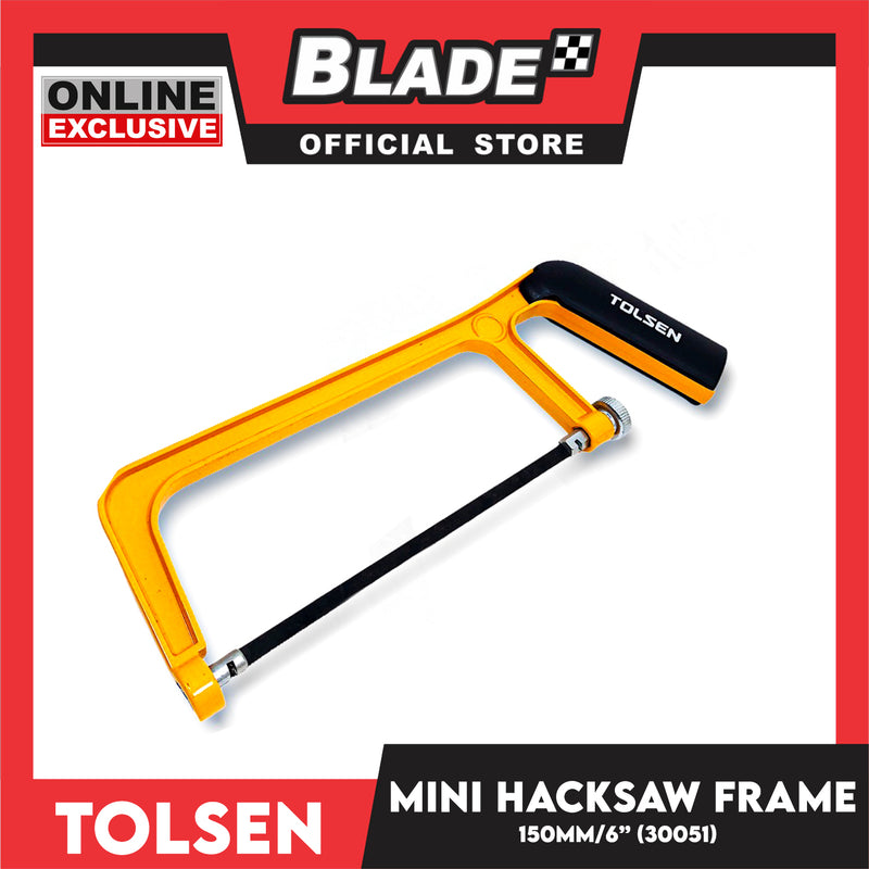 Tolsen 150mm x 6''  Mini Hacksaw Frame 30051