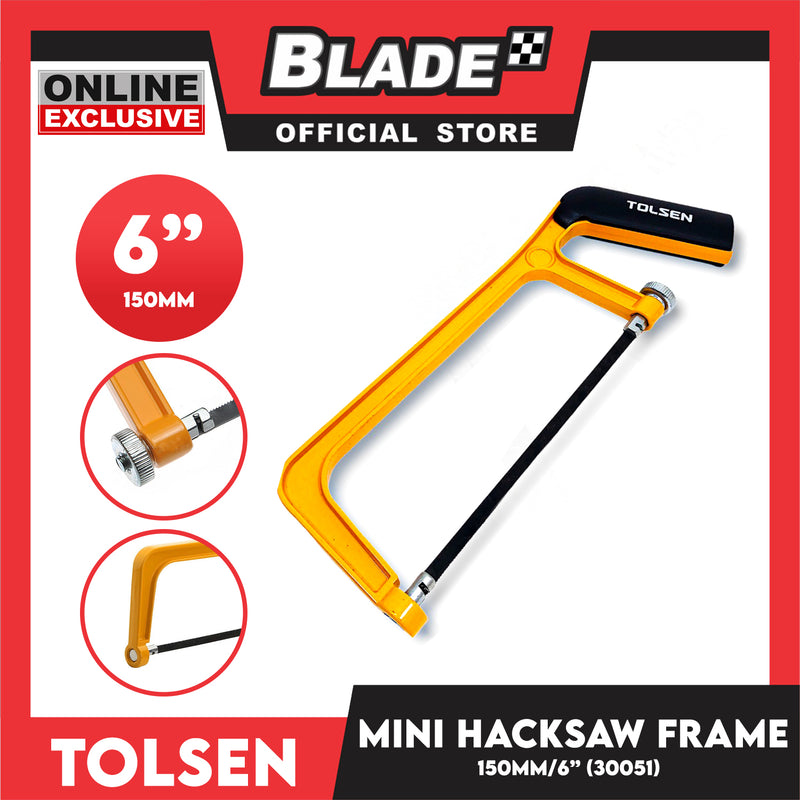 Tolsen 150mm x 6''  Mini Hacksaw Frame 30051