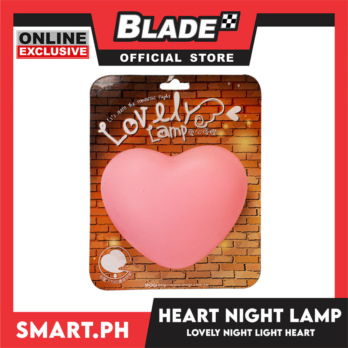 Gifts Lovely Night Light Heart Lamp