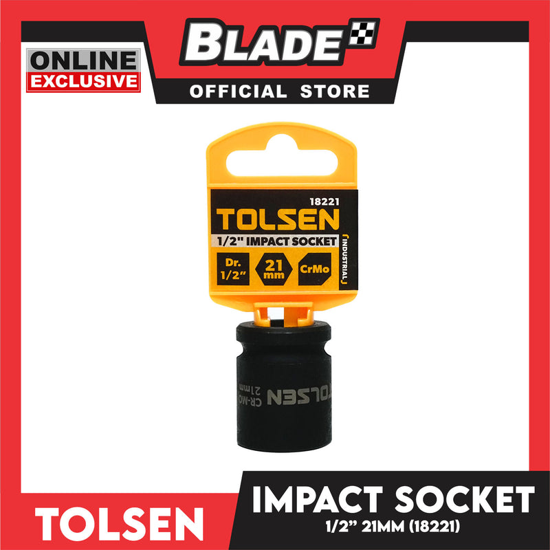 Tolsen 1/2' ' Impact Socket Industrial 18221
