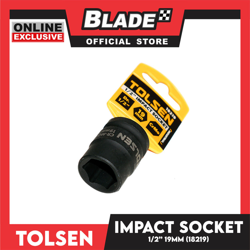 Tolsen 1/2' ' Impact Socket Industrial 18219