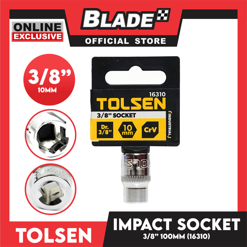 Tolsen 3/8' ' Impact Socket Industrial 16310