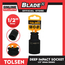 Tolsen 1/2' 30mm ' Deep Impact Socket Industrial 18280