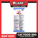 Bow Wow Premium And Pet Snacks, Hairball Snack Cat Food 20g (Salmon Jerky) 2250 Cat Treats