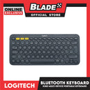 Logitech Wireless Keyboard K380 (Black) Multi-Device Bluetooth Minimalist Keyboard For Computers, Tablets And Phones