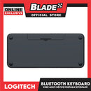 Logitech Wireless Keyboard K380 (Black) Multi-Device Bluetooth Minimalist Keyboard For Computers, Tablets And Phones