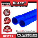 Buy 10 Get 1 Free Neltex PVC Waterline Pipe with Bell 20mm x 1meter (Blue Pipe)