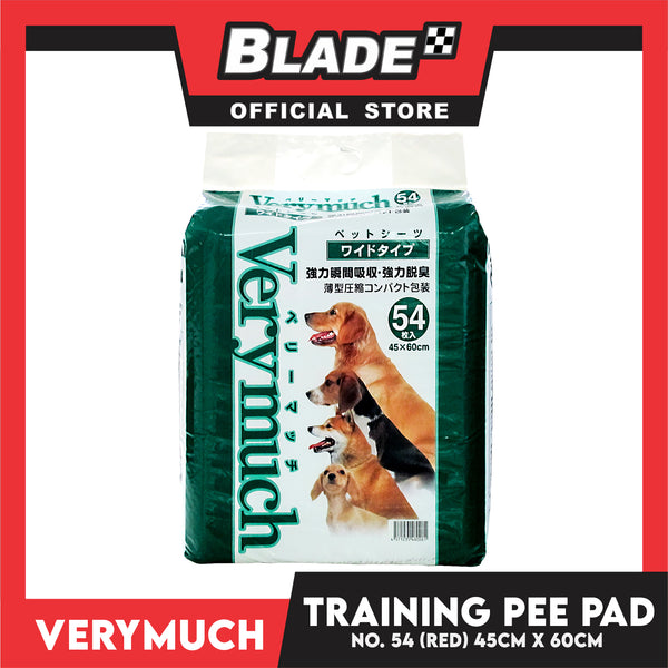 Verymuch Training Pads (Wide) 45 x 60cm With 54pcs Inside, Perfect For Training Puppies Or Assisting Aging Dogs