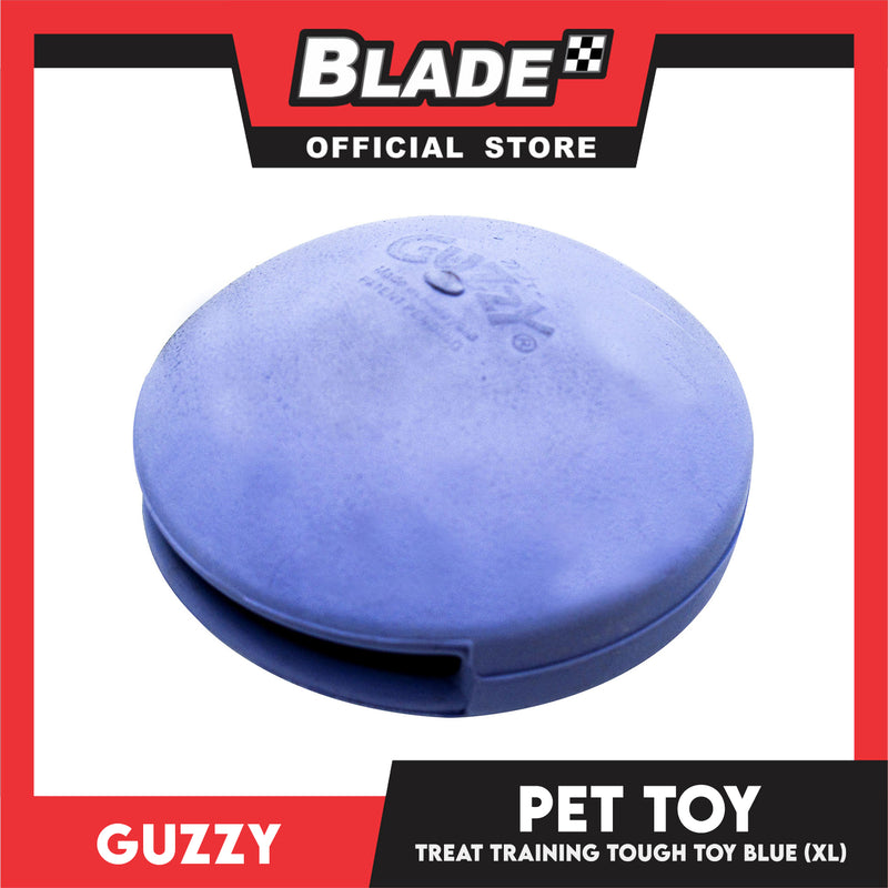 Guzzy Tough Treasure Adult Regular Training Toy, Blue Color (XL) Mixing Training, Play And Snack Time Dog Treat, Dog Toy