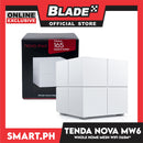 Tenda Nova MW6 Whole Home Mesh Wifi System (White) Covers 165 Square Meter, Wireless WiFi, Router And Repeater