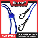 Face Mask Lanyard With Clip, Adjustable Strap Holder FMH7 (Blue) Fashionable Face Necklace Strap for Women And Men