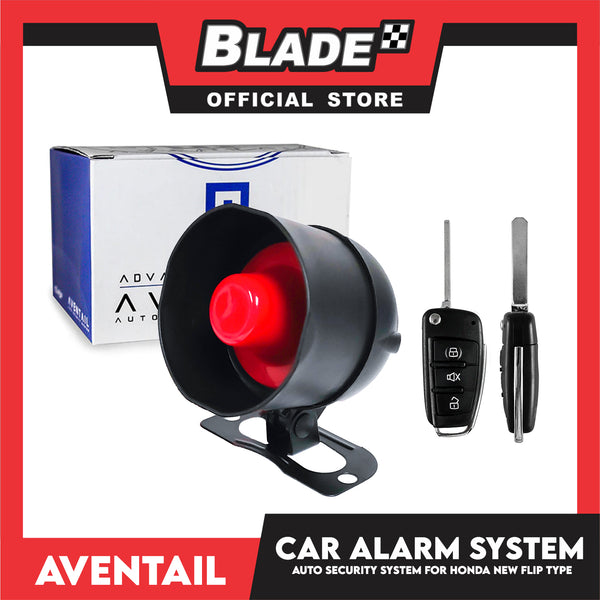 Aventail Car Alarm System Auto Security For Honda New Flip Type, Vehicle Alarm Security Protection System