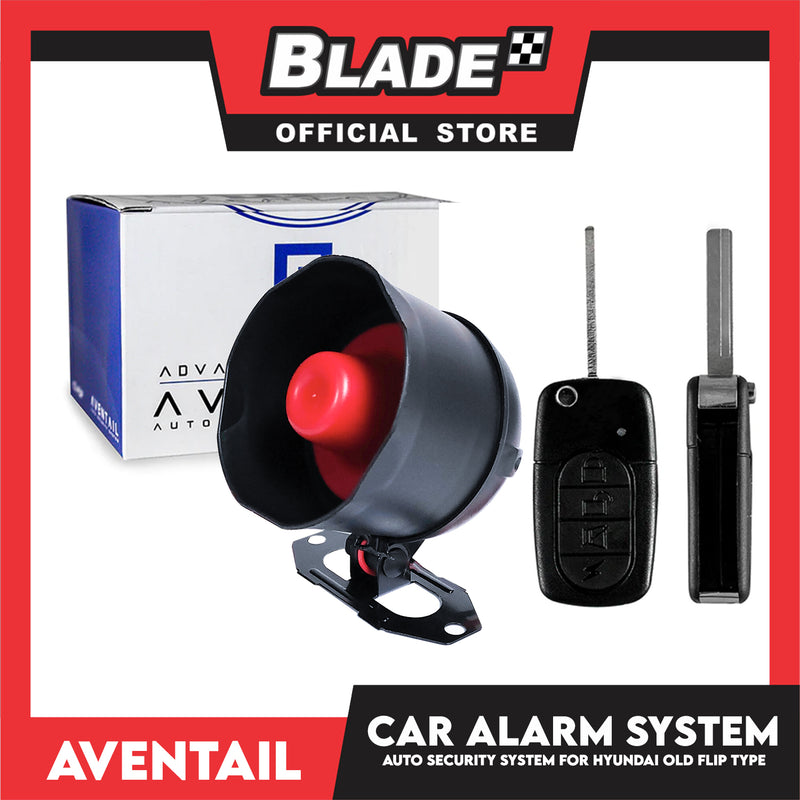 Aventail Car Alarm System Auto Security For Hyundai Old Flip Type, Vehicle Alarm Security Protection System
