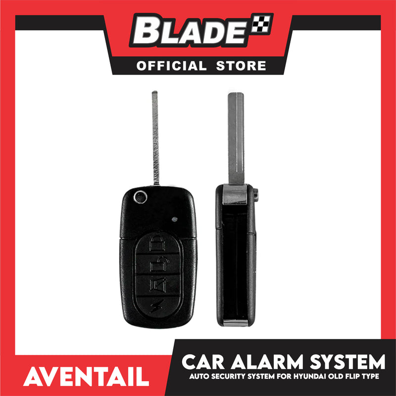 Aventail Car Alarm System Auto Security For Hyundai Old Flip Type, Vehicle Alarm Security Protection System