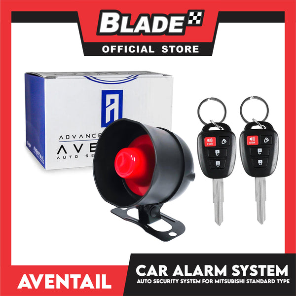 Aventail Car Alarm System Auto Security For Mitsubishi Standard Type, Vehicle Alarm Security Protection System