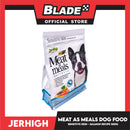 Jerhigh Meat As Meals Holistic, Soft And Tender Semi-Moist Dog Food 500g For Sensitive Skin (Salmon Recipe Flavor)