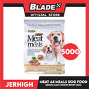 Jerhigh Meat As Meals Holistic, Soft And Tender Semi-Moist Dog Food 500g Medium Maxi Pallete Size For Medium And Maxi Breed (Chicken Recipe Flavor)