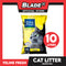 Feline Fresh Cat Litter Sand 10 Liters (Lemon Scent) 99% Dust-Free, High Absorbency, Minimal Tracking For Cats Of All Ages