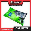 Feline Fresh Cat Litter Sand 5 Liters (Apple Scent) 99% Dust-Free, High Absorbency, Minimal Tracking For Cats Of All Ages