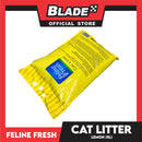 Feline Fresh Cat Litter Sand 5 Liters (Lemon Scent) 99% Dust-Free, High Absorbency, Minimal Tracking For Cats Of All Ages