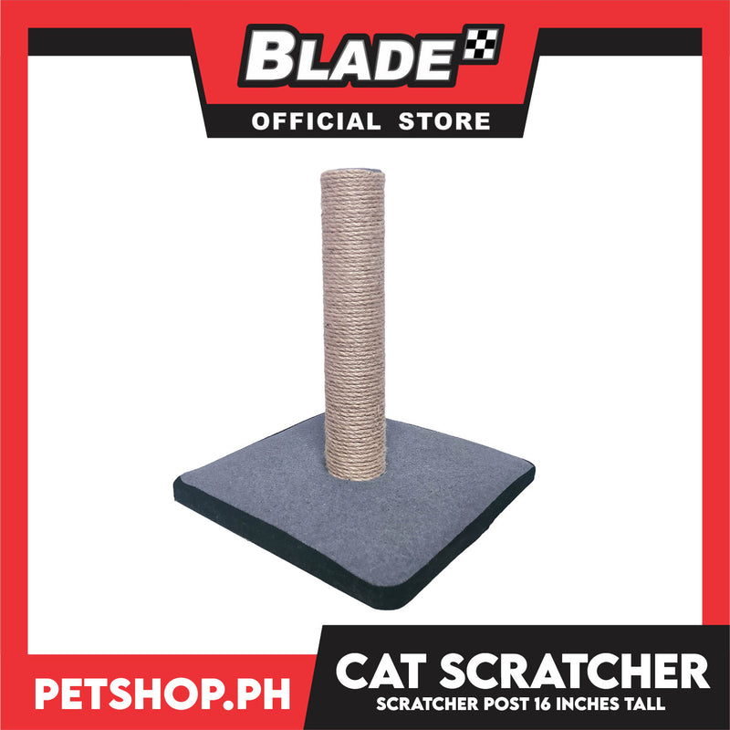 Cat Scratcher Post 16 Inches Tall (FKD140) Premium Basics Kitten Scratcher Sisal Scratch, Pet Furniture Cats, Cats Climbing Tower, Pet Cats Scratcher