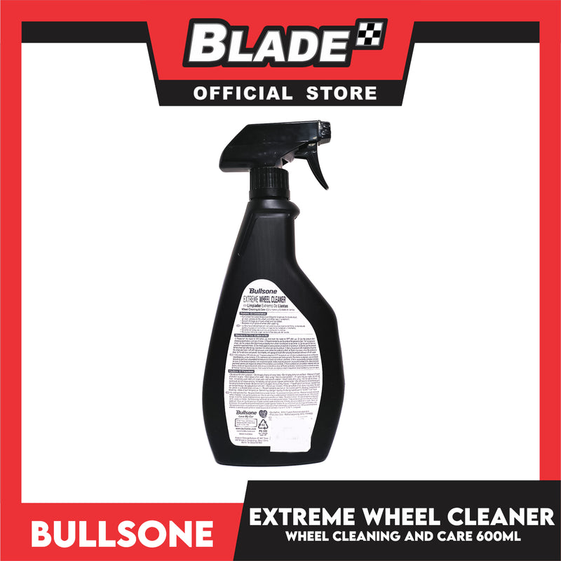 Bullsone Extreme Wheel Cleaner 600ml 30% Up-Cleaning Performance, Anti-Corroson Ingredient Added