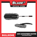 Bullsone 2 in 1 Premium Ultra Microfiber Car Duster (Gray)