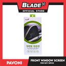 2pcs Car Window Screen Front Seat (Black) For Camping Protection from Bugs, UV and Car Mosquito Net for Camping, Breathable Mesh Car Window Covers for Privacy Blackout