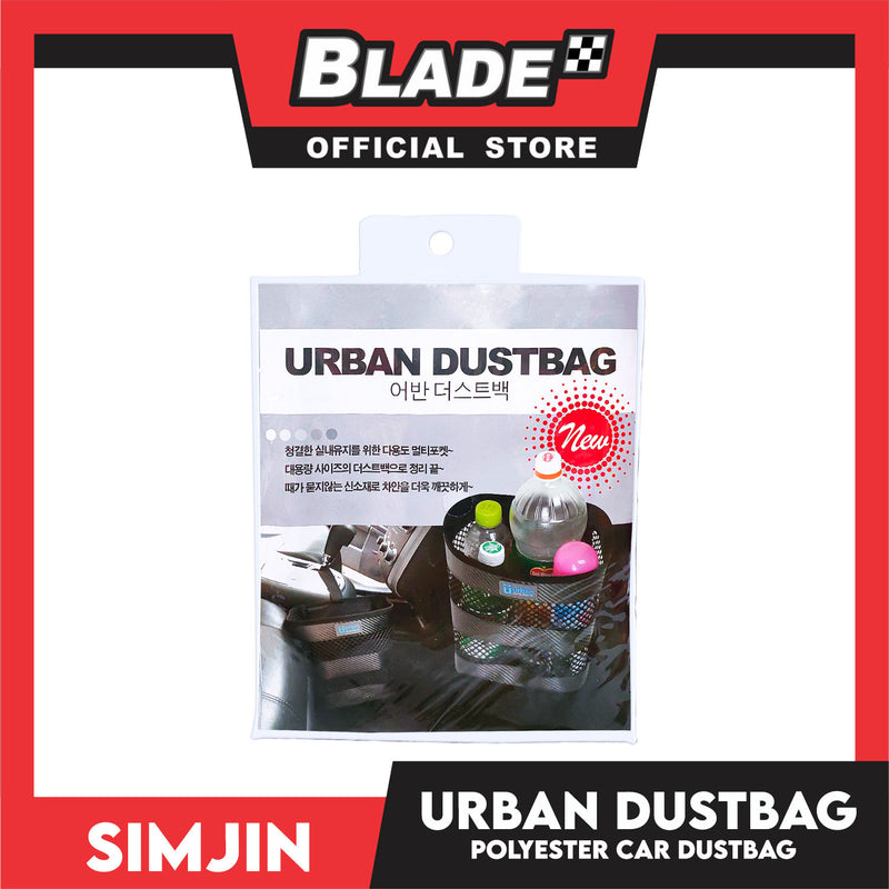 Car Storage Bag, Urban Dust Bag, Car Net Organizer (Black) Automotive Console Bag, Organizer Bag Car Interior To Keep Your Car Clean and Organized