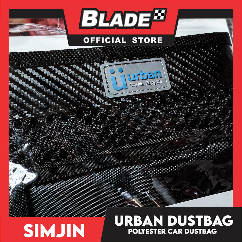 Car Storage Bag, Urban Dust Bag, Car Net Organizer (Black) Automotive Console Bag, Organizer Bag Car Interior To Keep Your Car Clean and Organized