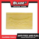 Pampered Pooch Premium Organic Soap, Anti-Tick And Flea Dog Soap 135g Pet Grooming