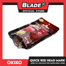 Okiko Quick Red Head Mark 100g (Large) Astaxanthin Plus Super 3 in 1 For Cichlid Flowerhorn, Floating Type Fish Food