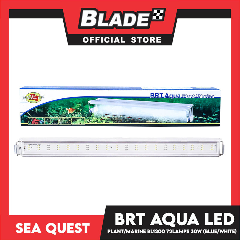 Aqua Sea Quest Product BRT Aqua Plant Marine (Blue/White) BL-1200 115cm Lamp Size, 115-125cm Aquarium Size, Lamp Bead 72, 36W Power (75 Gallon)