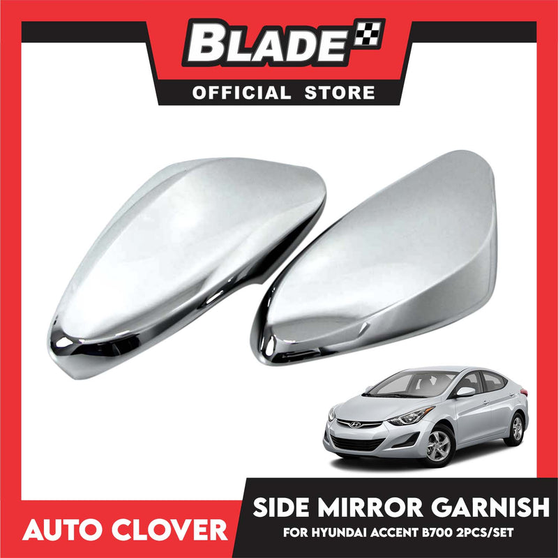 Auto Clover Side Mirror Garnish With Led 2pcs Set B700 For Hyundai Accent, Avante MD Elantra 2010 - 2012 Car Exterior Accessories