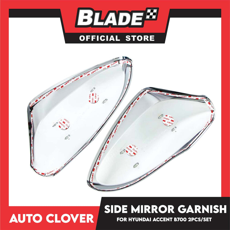 Auto Clover Side Mirror Garnish With Led 2pcs Set B700 For Hyundai Accent, Avante MD Elantra 2010 - 2012 Car Exterior Accessories