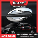 Auto Clover Door Bowl Molding 8pcs Set C320 For Hyundai Accent 5DR 2011 - 2016 Car Exterior Accessories