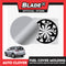 Auto Clover Fuel Cover Molding 1pc B339 For Hyundai Santa Fe DM 2012 (Assorted Colors) Car Exterior Accessories