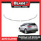 Auto Clover Chrome Lip Spoiler 2pcs Set C152 For Hyundai Santa Fe DM 2012 Car Exterior Accessories