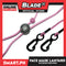 Face Mask Lanyard With Clip And Beads, Adjustable Strap Holder FMH13 (Pink) Fashionable Face Necklace Strap for Women And Men