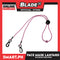 Face Mask Lanyard With Clip And Beads, Adjustable Strap Holder FMH13 (Pink) Fashionable Face Necklace Strap for Women And Men