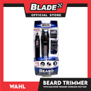 Wahl Cordless Beard Trimmer For Nose And Ear, Self Sharpening Blade, 9 Cutting Lengths Model 5537-1801