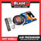 Hot Wheels 3D Air Freshener Vent Mount 21g AF532325 (Silver Bullet) Car Freshener, Hang From Rear-View Mirror