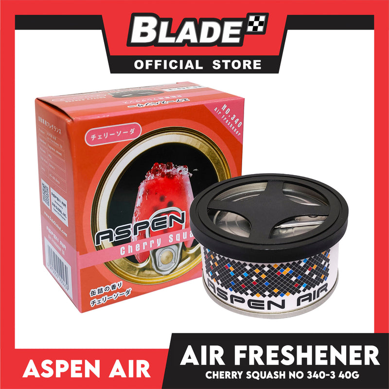 Aspen Air Cherry Squash 40g Car Air Freshener Cartridge No.340-3 Suitable For Your Car And Closet (Buy 2 Get 1 Free)